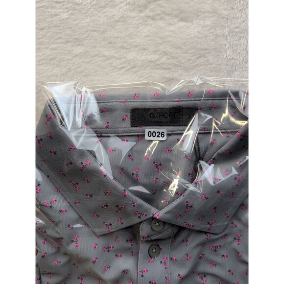 G/Fore G4 Cherry Blossom Golf Polo Shirt G4MF20K47 Mens XL NWT$120 - Picture 13 of 13
